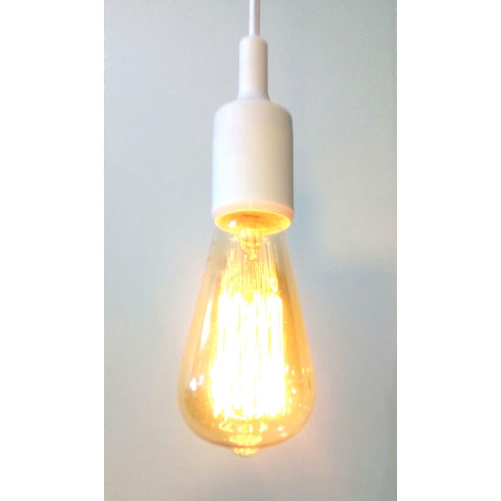 Lâmpada Retrô Filamento de Carbono com 40 Watts - 2400K Bulbo   3617