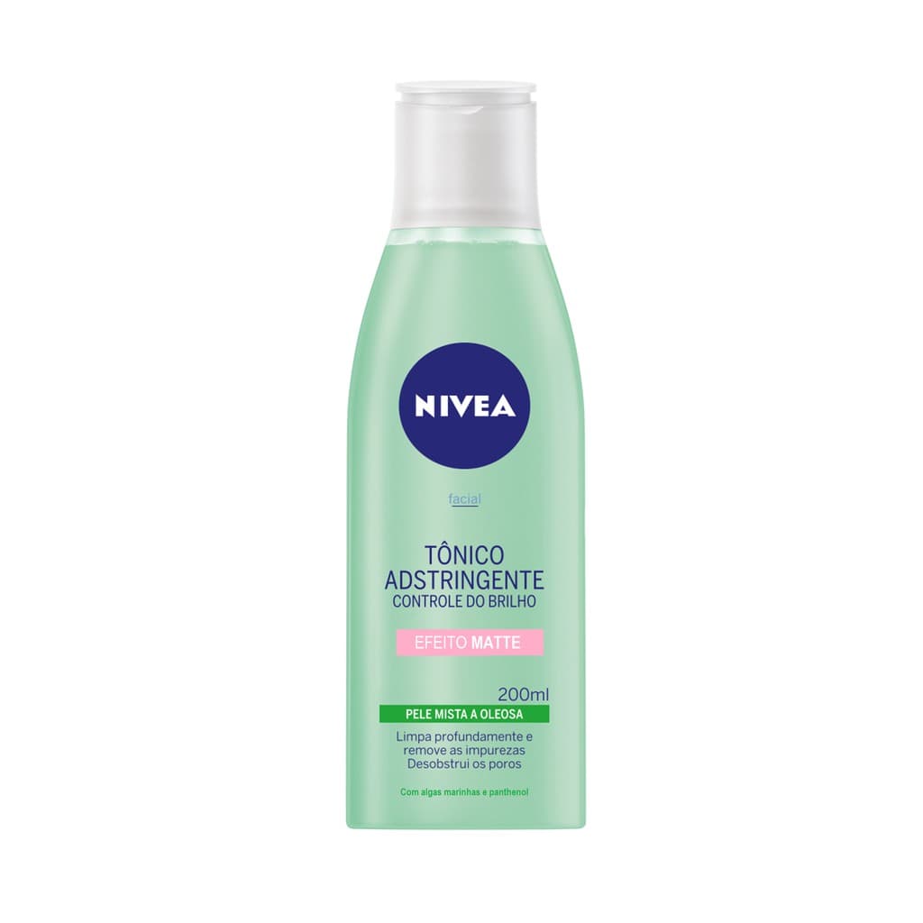 Tônico Adstringente Matte Pele Mista A Oleosa Nivea 200ml