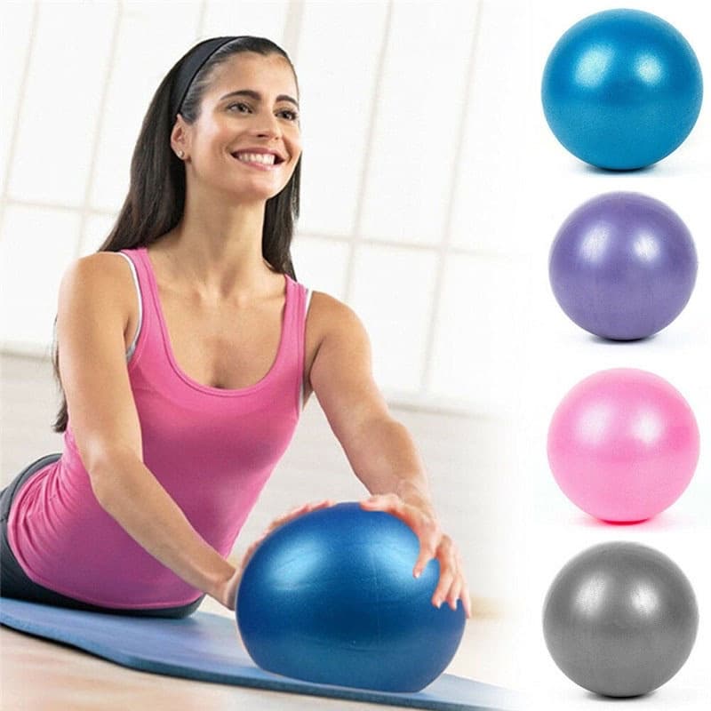 Mini Bola  25cm De PVC Exercício Yoga Pilates Ginastica Fisioterapia