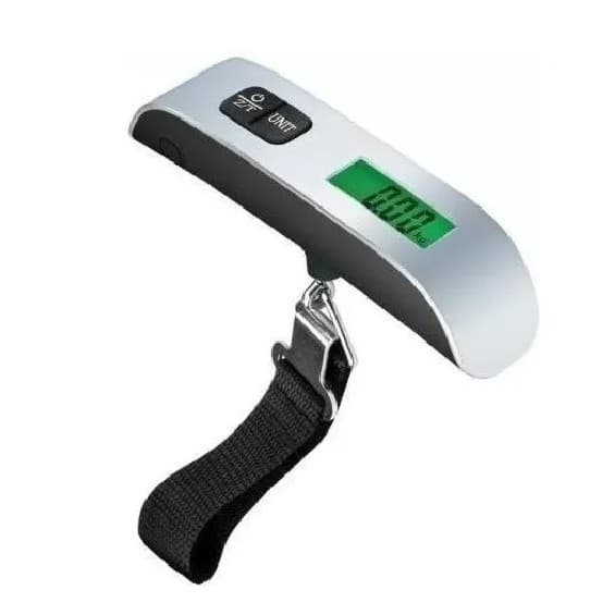 Balança Digital Multiuso Pesca Bagagem Pacote Caixa Ate 50kg