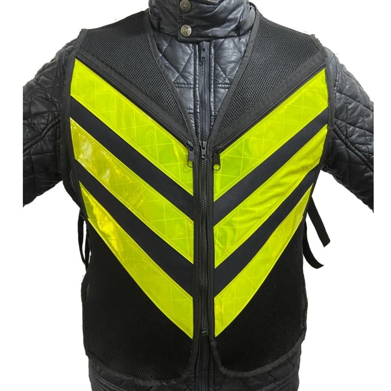 Colete Motoboy Mototáxi com faixas refletivas