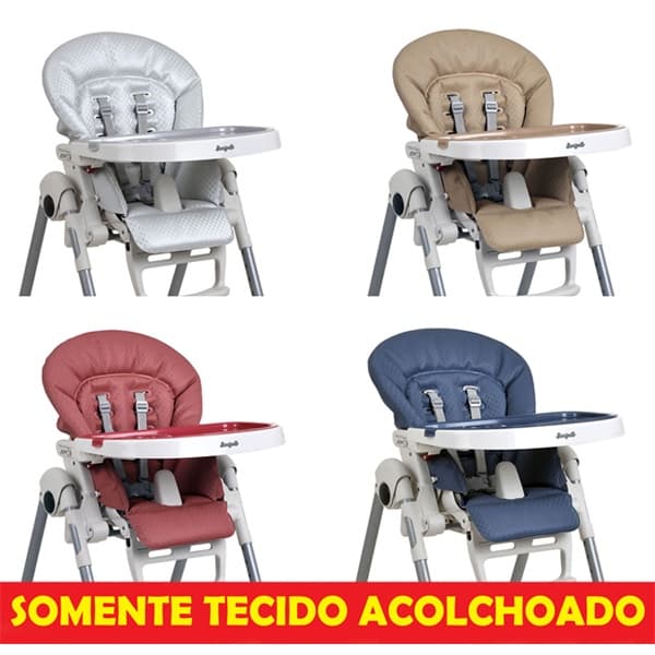 Capa Estofada Impermeável Original Da Cadeira Refeição Prima Pappa Zero 3 Burigotto