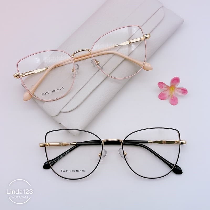 Armação De Óculos Feminino Gatinho Tamanho Menor/59211