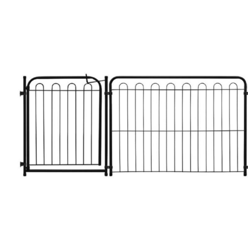 Cercado 1 Módulo + Portão Grade Para Cachorro Pet