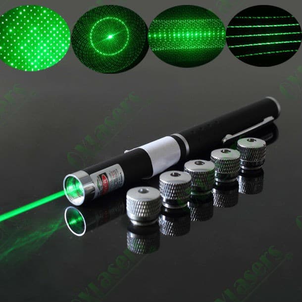 Caneta laser Power Green Laser Pointer Torch Foco ajustável 532NM caneta Lazer LT-404
