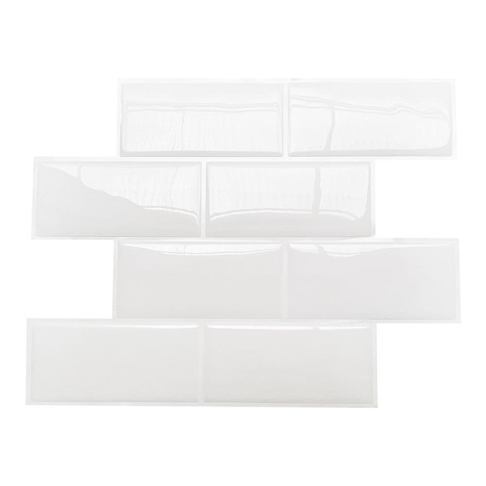 Pastilha Adesiva Resinada Metro White