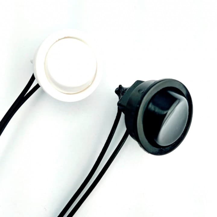 20 Interruptor Simples Redondo Bolinha De Embutir Móveis