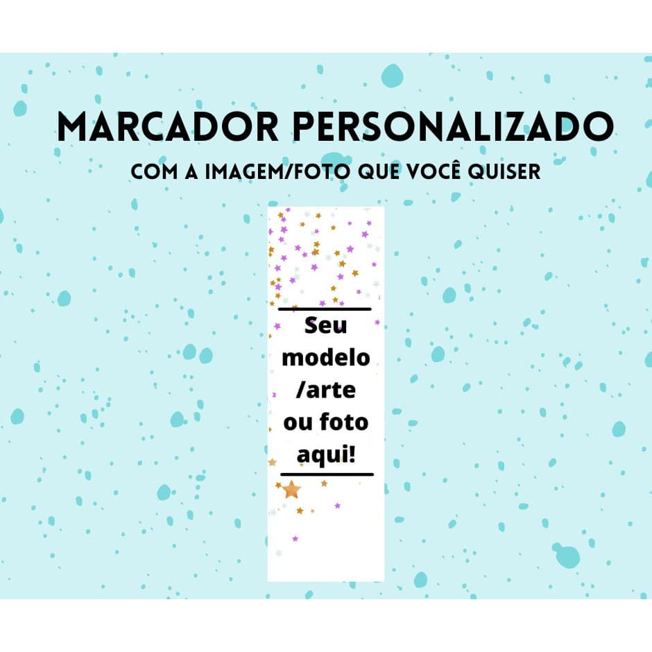Marcadores de página personalizado com ou sem tassel