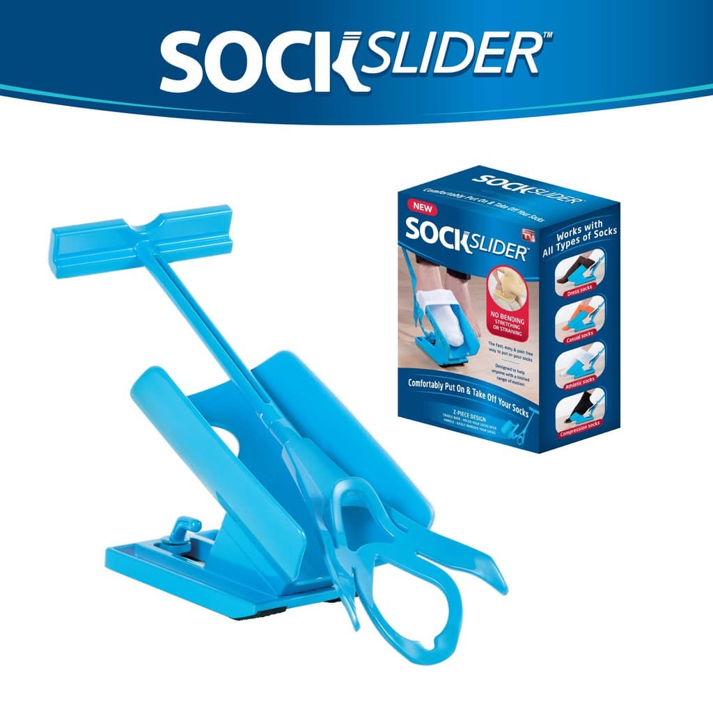 Calçador De Meias Prático Sock Slider Para Calçar Meia Pronta Entrega