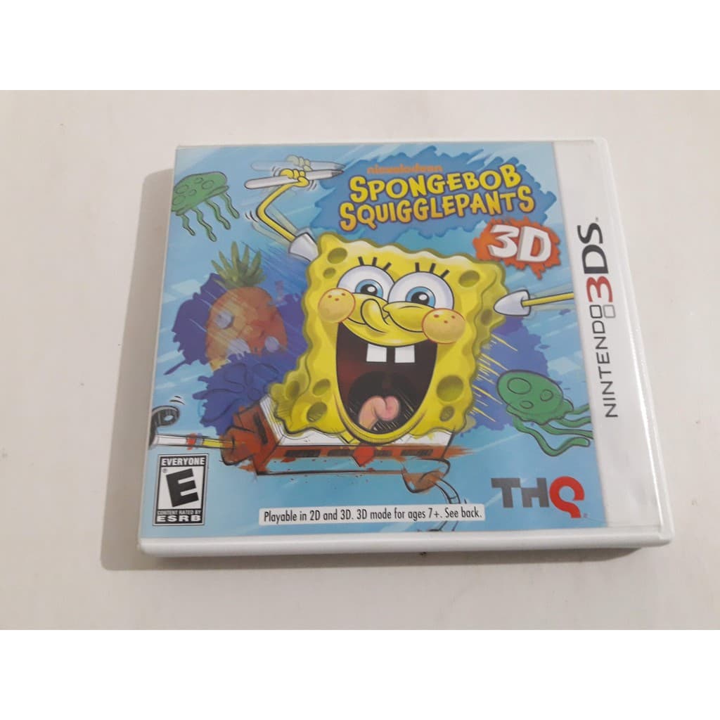 Spongebob Squigglepants 3D Nintendo 3DS Original #1439