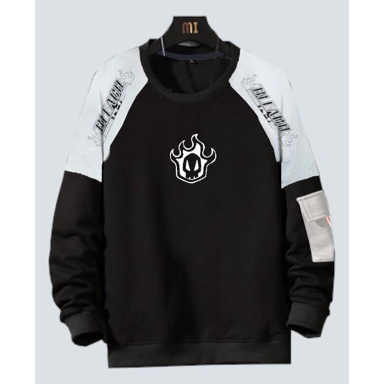 Raglan de Moletom Bolso na Manga Bleach 02 A775