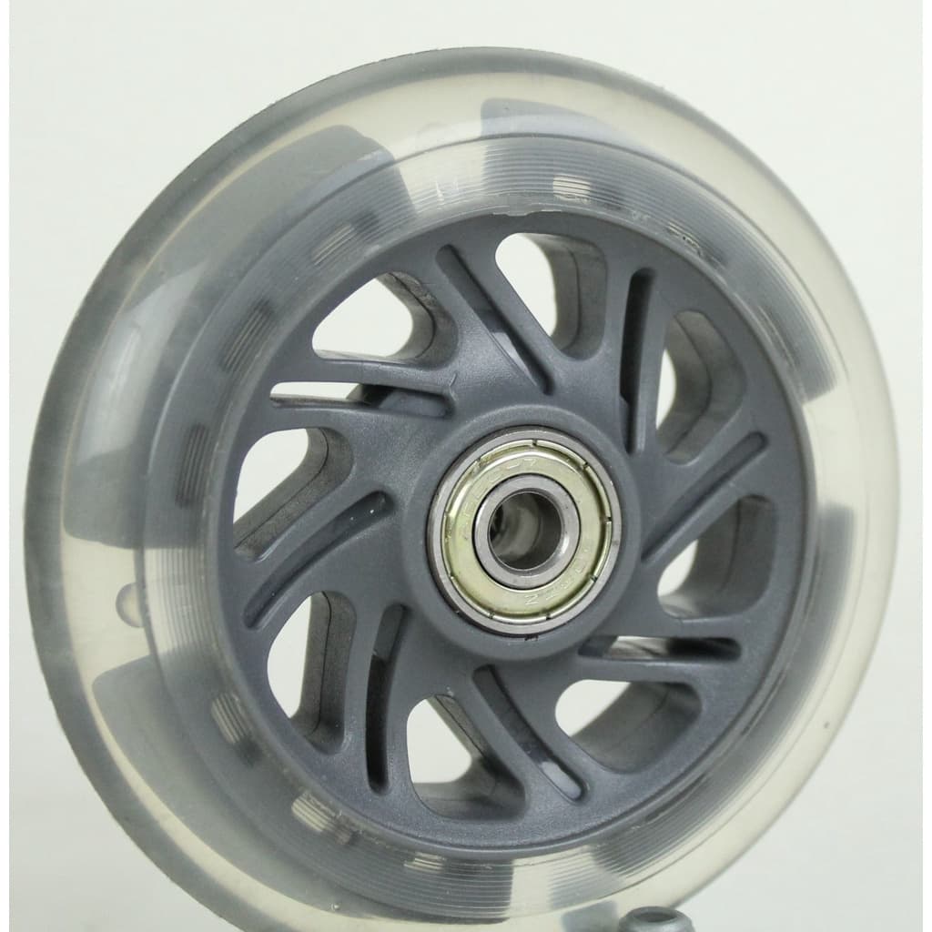 RODA GRAFITE TRASEIRA  PTN 11C COM LED 100X24MM 70SHORE PARA SKATENET  BANDEIRANTE