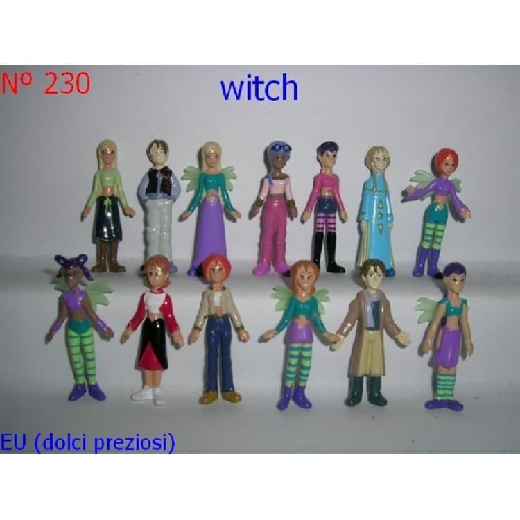 Kinder Ovo - Coleção Completa - Witch (dolci Preziosi)