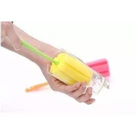 Esponja lava copos e mamadeiras - kit com 2