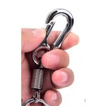 KIT 2/6/12 unidade Aço inoxidável Cabaça Fivela mosquetão chaveiro fivela meia Mola simplis