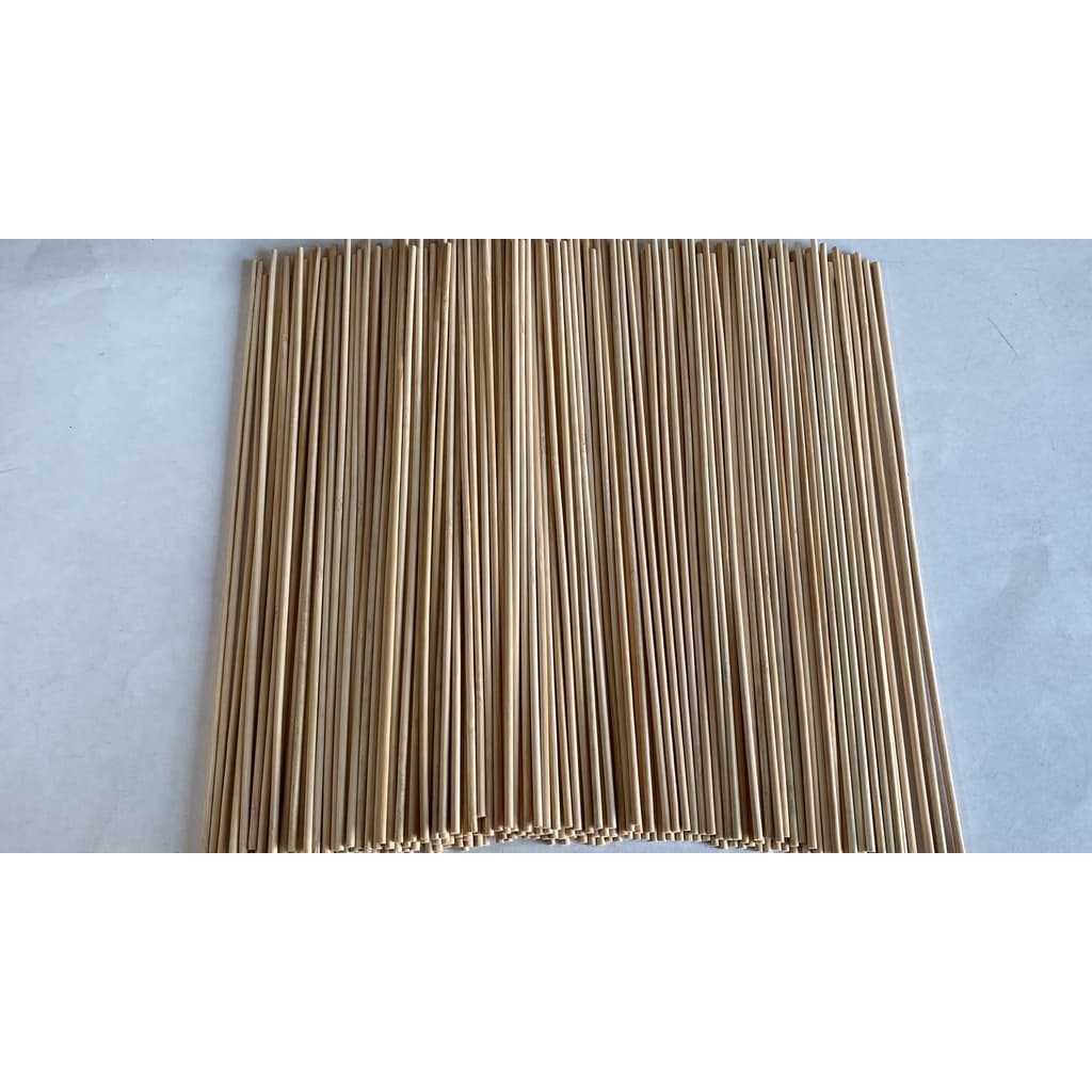 100 Varetas de 20 à 30 Cm Palitos De BAMBU FRESADOS para Difusor Aromatizador