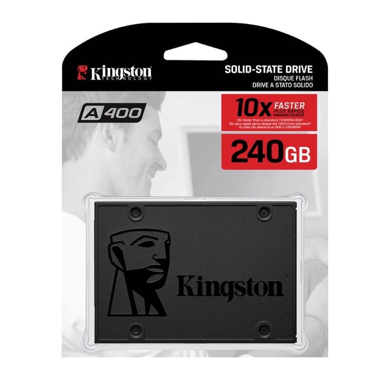 Hd Ssd Kingston 240Gb Ssdnow Sa400 S37 Sata 3 6Gb/S 500Mb/S