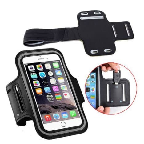 Capa De Braço Suporte Braçadeira P Celular iPhone 6, 7, 8 Plus Corrida Treino Academia