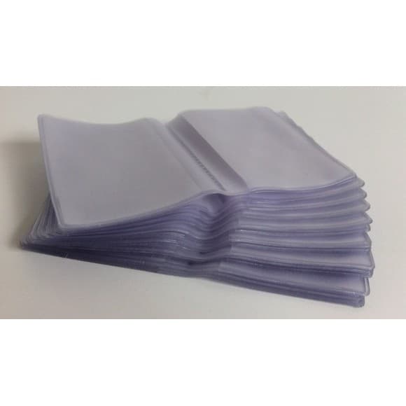 Kit 5 Miolo Porta Cartão Plastico Para Carteira