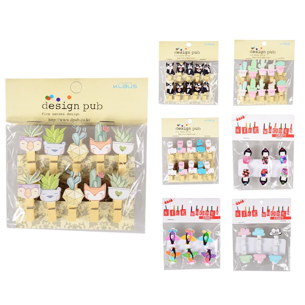 Mini Pregador - Diversos Modelos