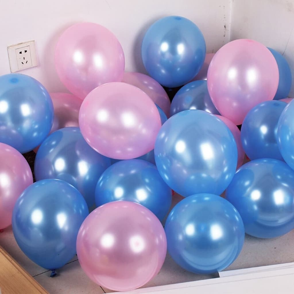Balão Latex Perolado Para Festa Pct/ 25 Unidades REF: HJZ-10
