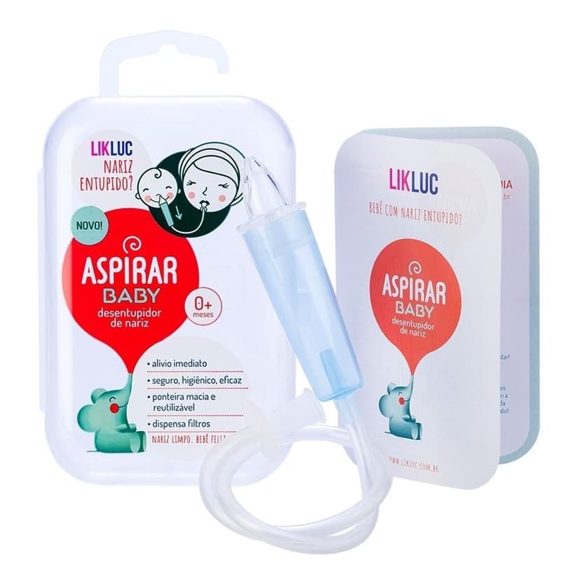 Aspirador Nasal Para Bebês Aspirar Baby - Likluc