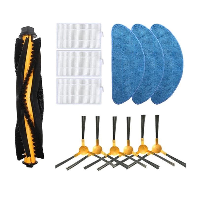 Aspirador De Pó Escova Principal Lateral Filtro HEPA Pano De Esfregão Para Peças Do Robô LIECTROUX C30B