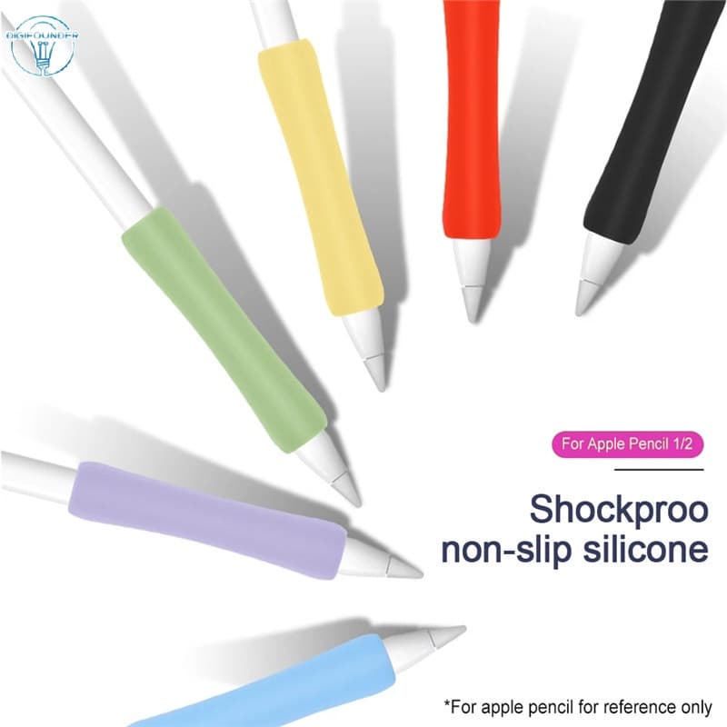 ​ DG Capa Protetora Da De Silicone Macia Para Lápis Apple 1 2 Acessório Porta-Caneta Anti-Riscos