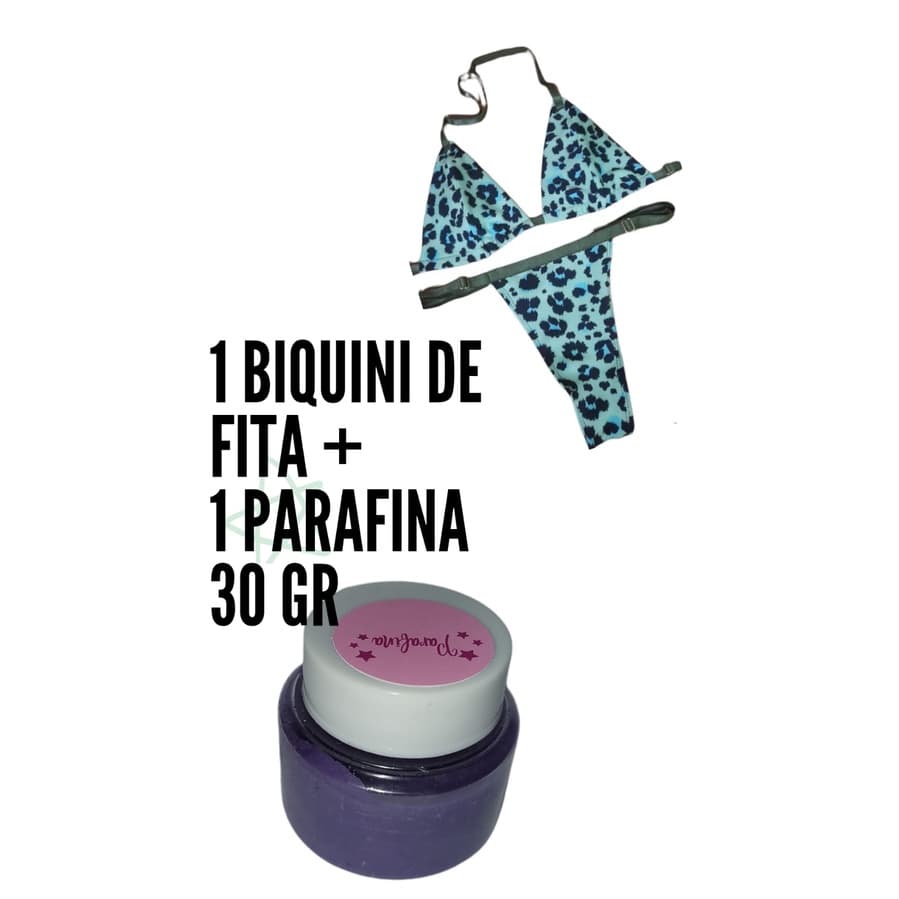 1 parafina ativadora e aceleradora de bronzeado30g + 1 BIQUINI COM OU SEM REGULAGEM