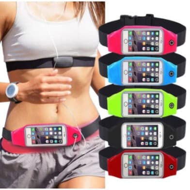 Pochete Multiuso Esportivo Com Bolsos Para Celular / Ar / Livre