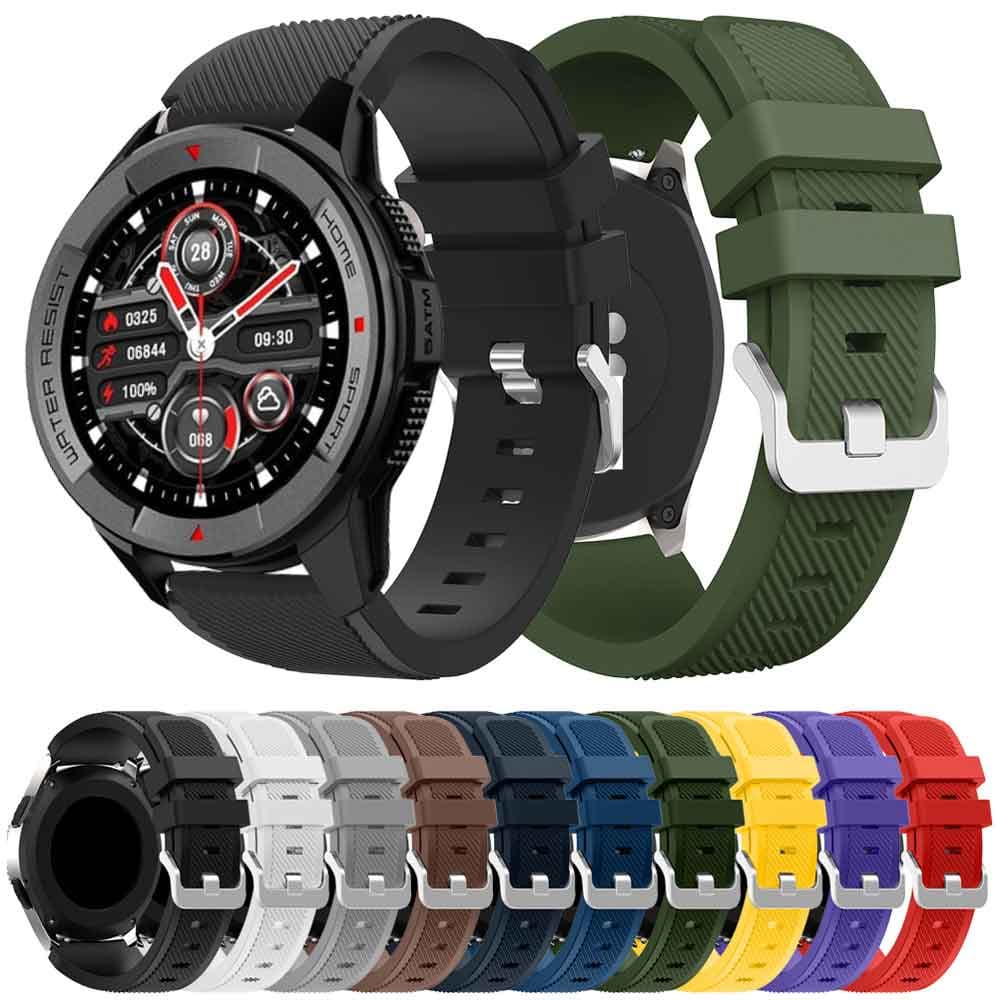 Pulseira De Silicone Esportiva De 22 Mm Para Xiaomi Mibro X1/A1 Smartwatch Relógio Inteligente Substituição