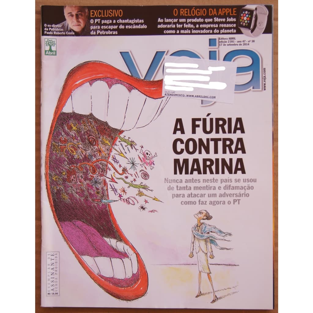 Revista Veja Nº 2391 17 Setembro 2014 Marina Silva