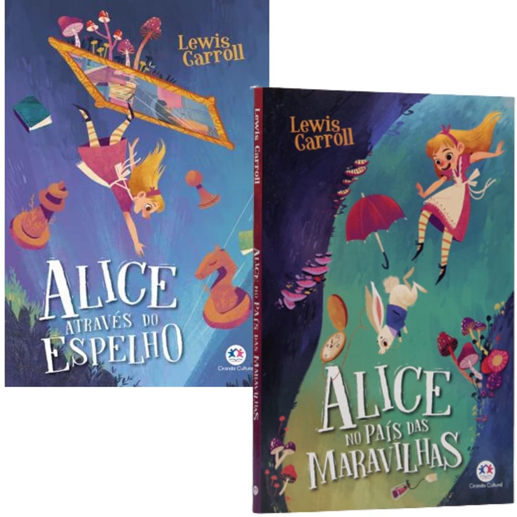 Alice no País das Maravilhas + Alice Através do Espelho | Lewis Carroll | Ciranda Cultural