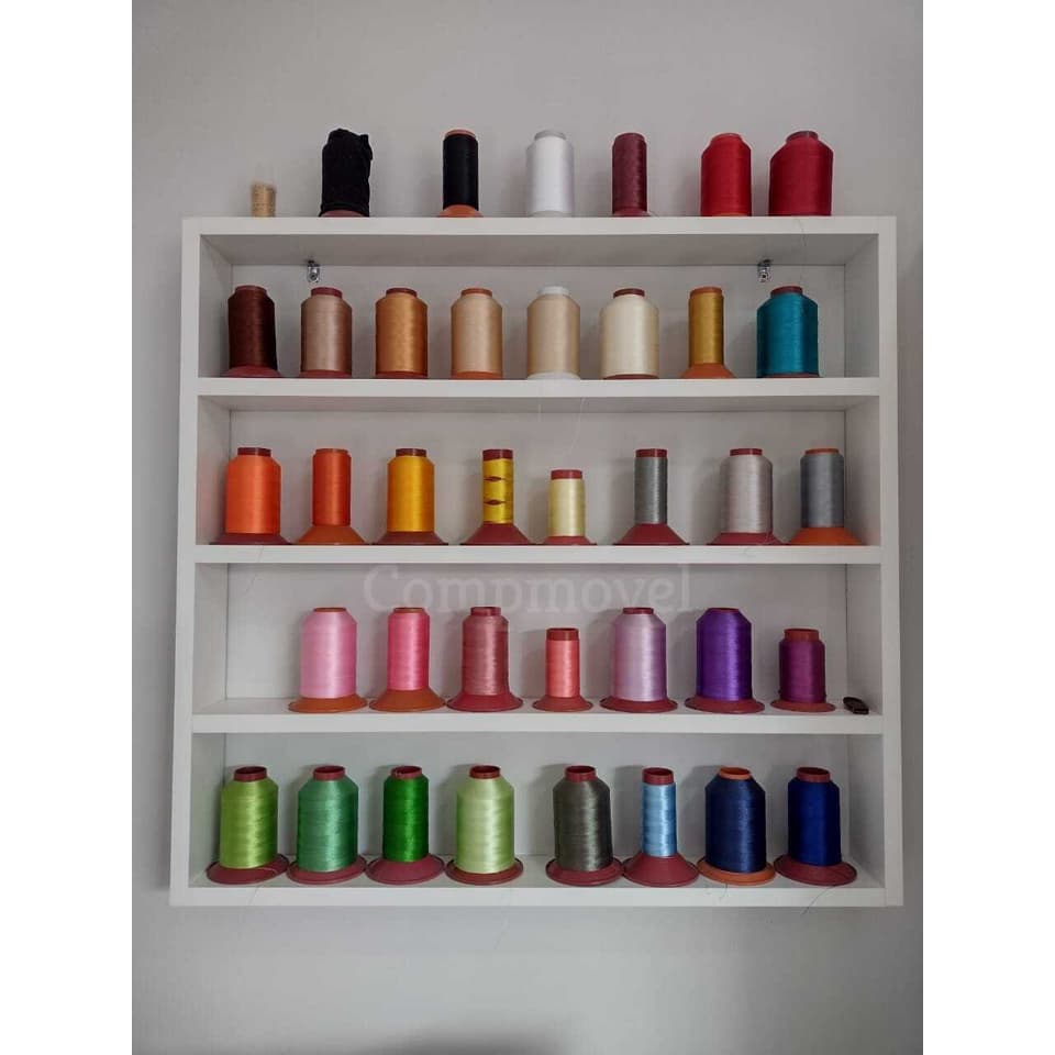 Nicho Para Costureira Porta Carretel Linha Costura - Compmovel