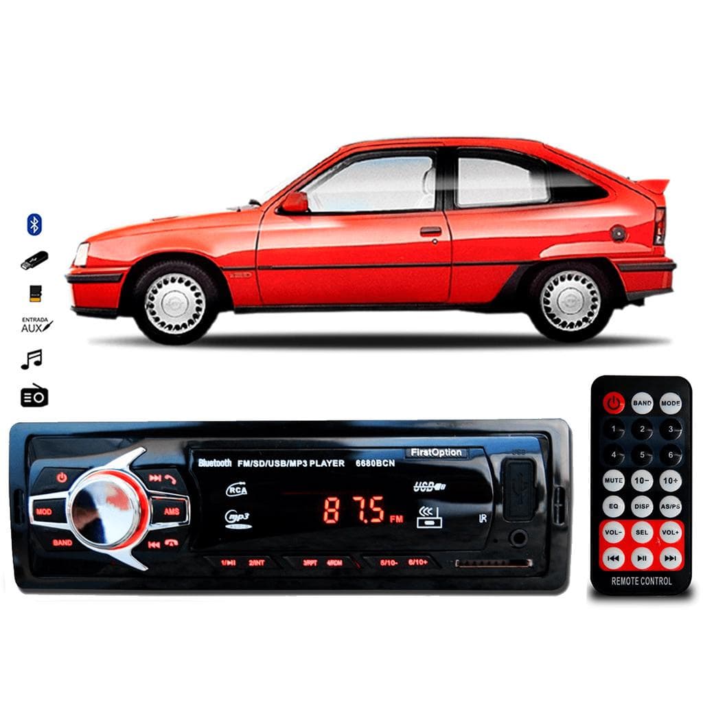 Aparelho De Som Mp3 Gm Kadett Bluetooth Pendrive Rádio