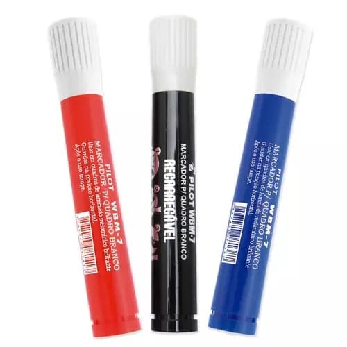 Pincel Marcador Para Quadro Branco Recarregável WBM-7 - Pilot