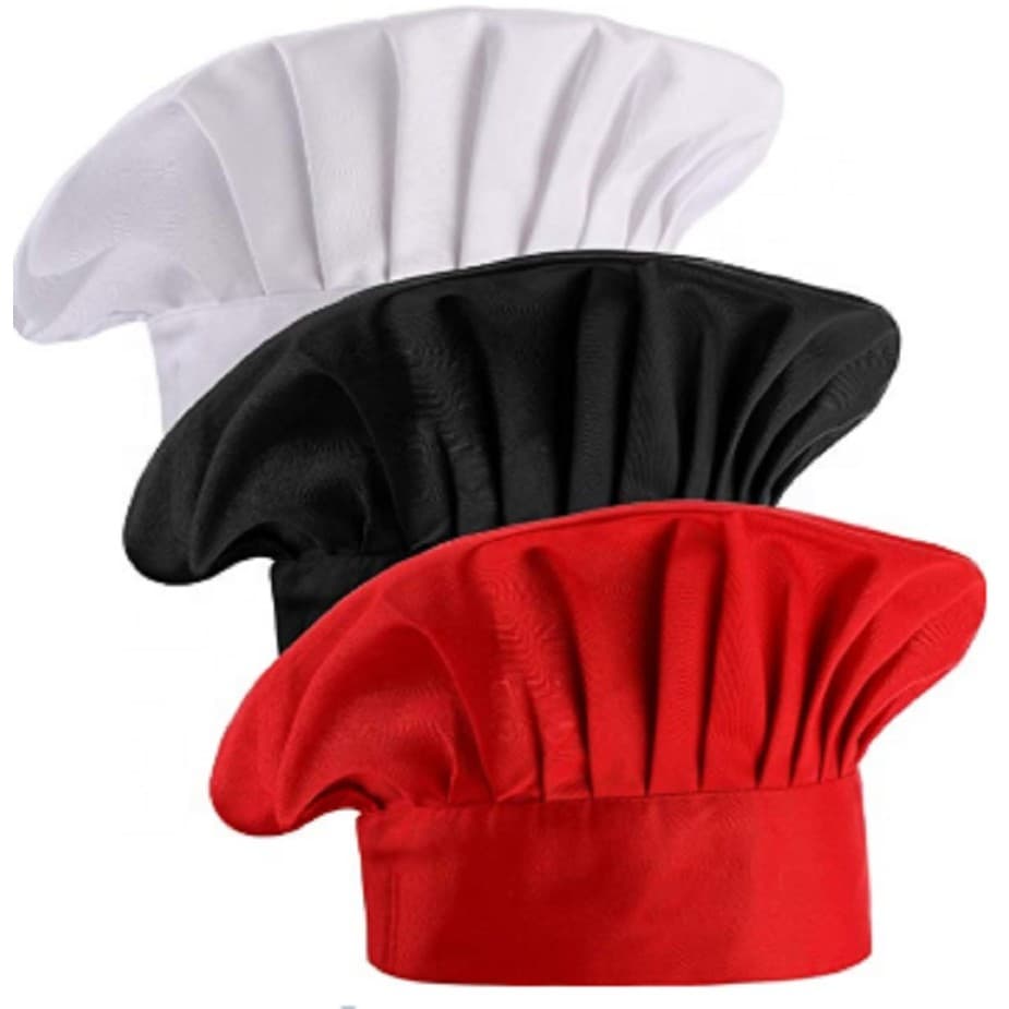 Chapéu de mini cheff 7 a 12 anos ,goumet,cozinha,culinaria