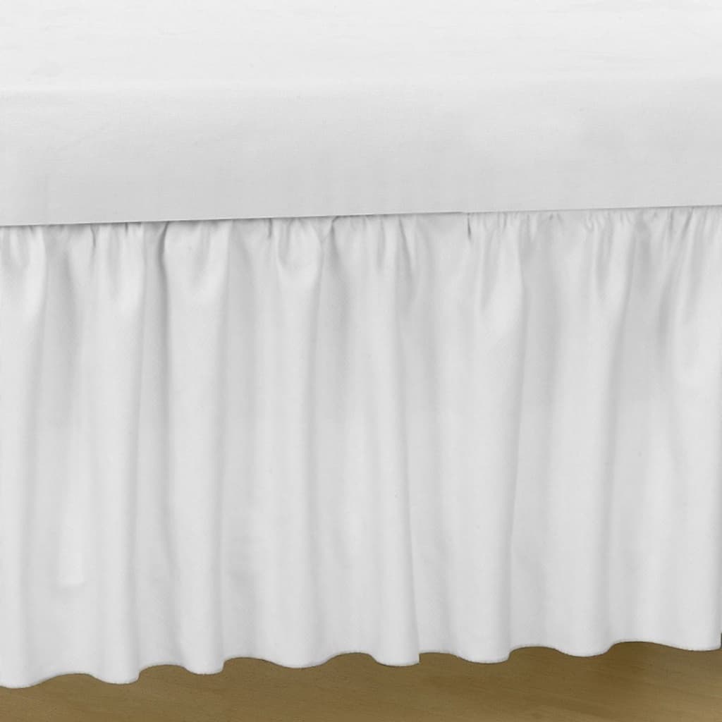 Saia Para Berço Americano 100% Algodão - Branco