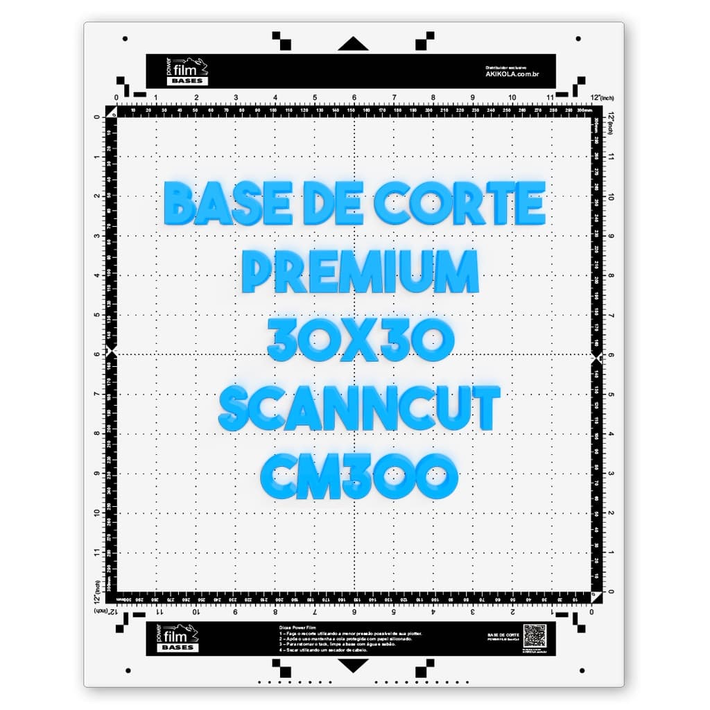 Base de Corte C/Cola 30x30 Brother Scanncut - Cm300 (Espessura: 30mm)