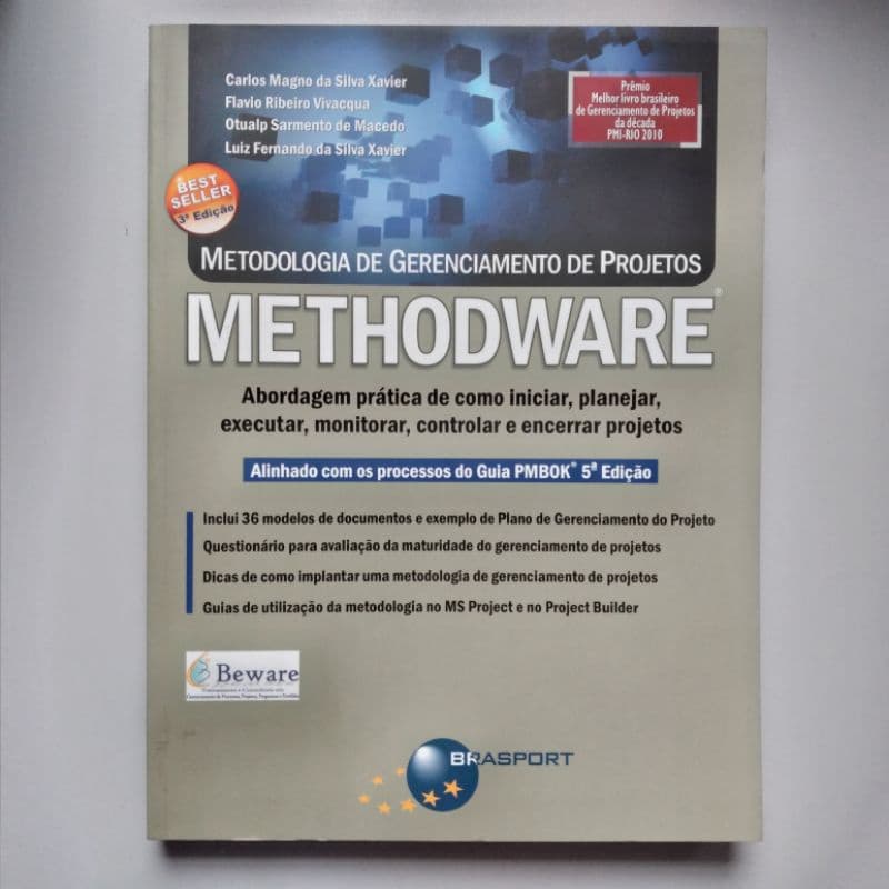Livro Methodware Metodologia de Gerenciamento de Projetos/ 3° Edição 2014