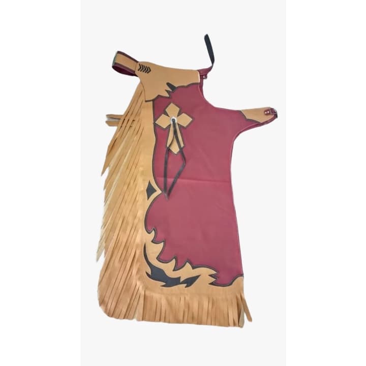 Calça Montaria Touro Rodeio Charrão Adulto Couro Legítimo Oferta