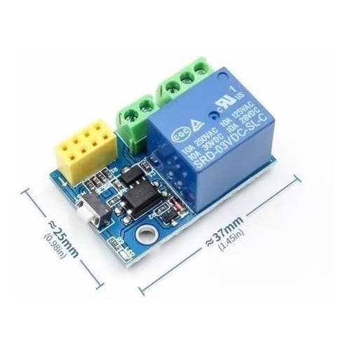 Módulo Wifi Rele 5v Para Esp8266 Esp-01s