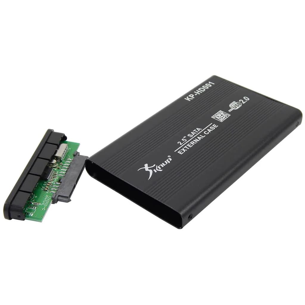 CASE PARA HD DE NOTEBOOK 2.5" KP-HD001 KNUP USB 2.0