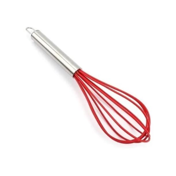 Batedor De Ovos E Massas Fouetl Inox E Silicone 29,5cm manual