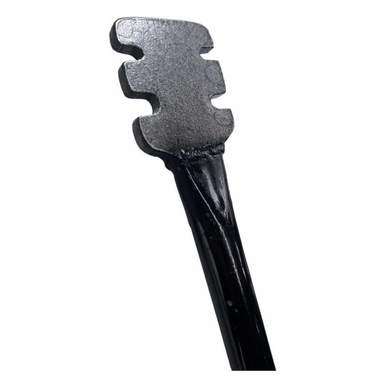 Chave | Ferrolho | Vira Ferro 4 Medidas fabricado em aço carbono + Ponteiro