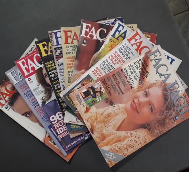 Revista Faça Fácil editora Globo