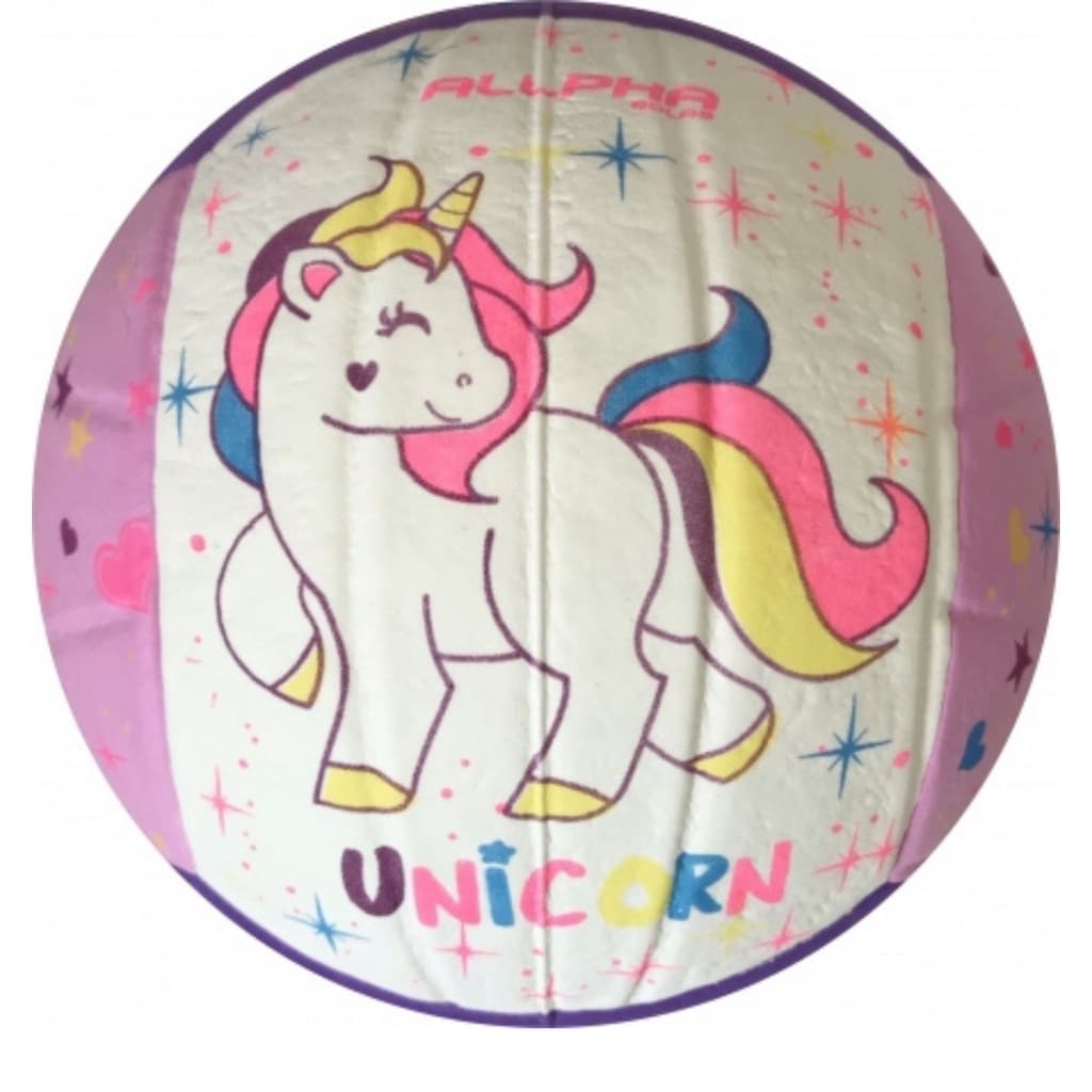 Bola De Volei Unicornio Eva Colorida Criança Campo Allpha