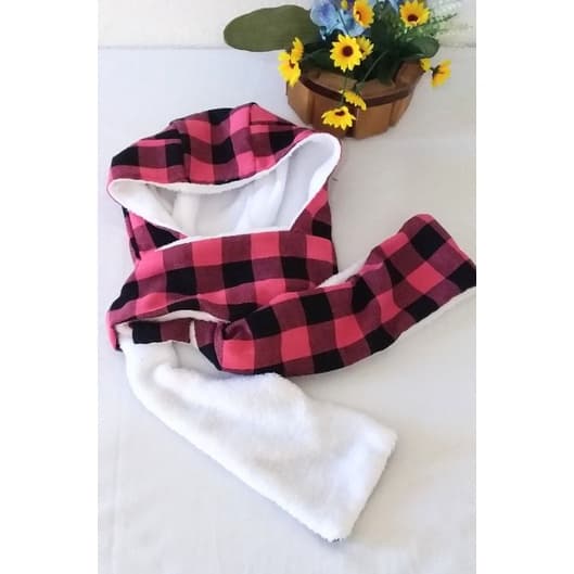 Touca cachecol adulto e infantil