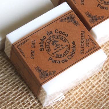 Sabão de Coco para os Cabelos