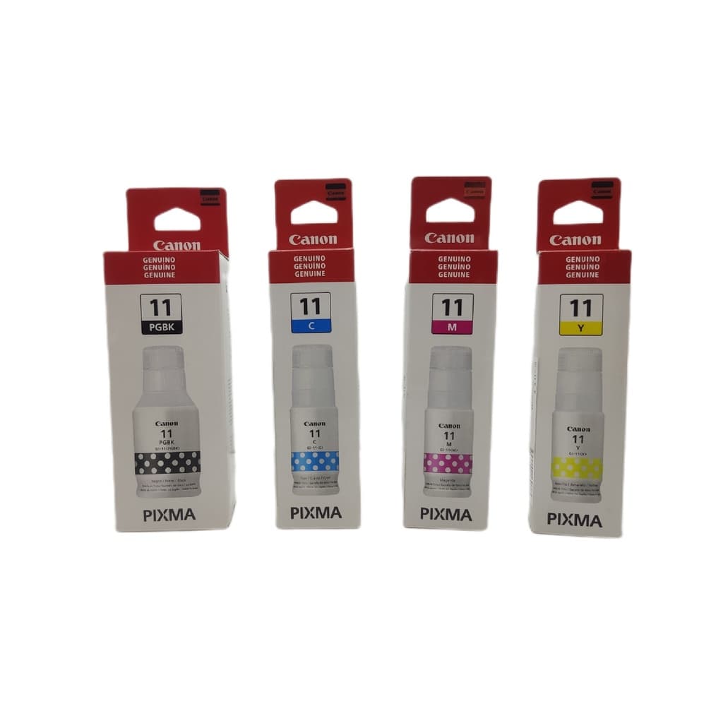 Kit 4 refil tinta original Canon Gi-11 P/ G3160/G2160